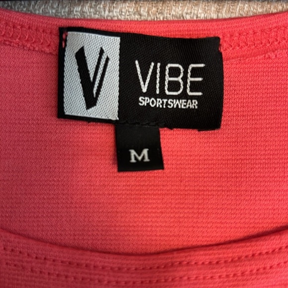 Vibe Sportswear Medium Women’s Pinkish-Peach A-Line Sleeveless Athletic Dress - Picture 4 of 7